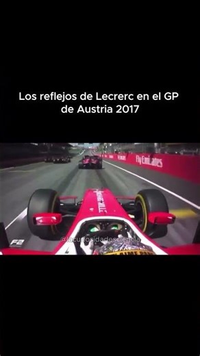 En la largada del GP de Austria 2017 de Fórmula 2, Charles Leclerc tuvo uno de esos instantes que