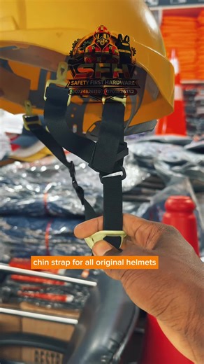 Complete JSP Helmets with a four chin strap available @ safety first hardware in all colours . U need your head protected.#fyppppppppppppppppppppppp@SMS CONSTRUCTION, @Aziz Technical