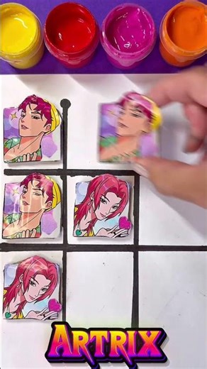 Tic-tac-toe with Saja Boys#kpop #sajaboys #challenge