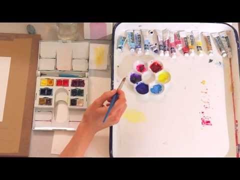 Watercolor 101: Mixing Your Colors