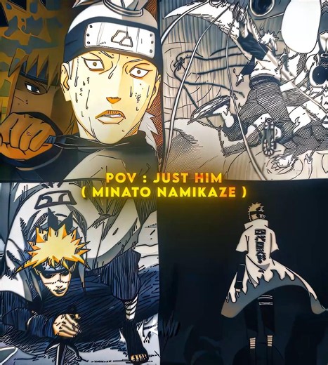 One and only yellow Flash ☠️ - Minato namikaze edit | Montagem Aurora Slowed