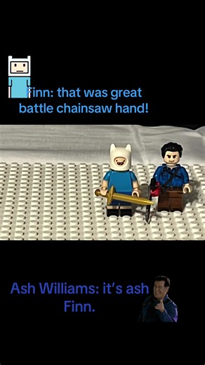 Holiday Battle with Chainsaw Hand and Lego Action