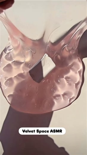 VelvetSpace on Instagram: "Rose jelly slime with clay mixing #slimeasmr #clay #satisfyingslime #fyp #jellyslime"