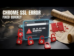 How to Fix Chrome ERR_SSL_KEY_USAGE_INCOMPATIBLE Error (Router Login)