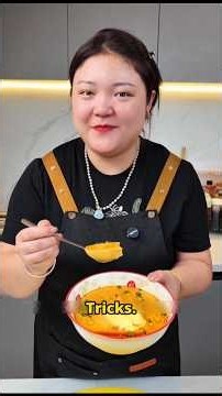Easy Steamed Egg Custard Recipe 🥚 #shorts #food #cooking #egg #recipe