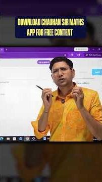 JEE Advanced PYQs: Ultimate Free Resource by Manoj Chauhan Sir