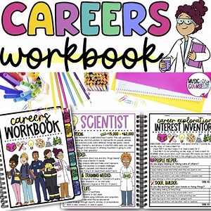 Career Workbook, Career Awareness, Career Interest Inventory SEL & Counseling