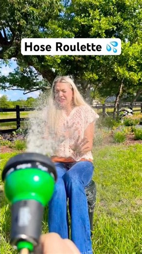 HOSE ROULETTE! 💦😱🤣 | Triple Charm #Shorts