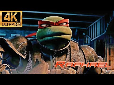 Raphael as the Nightwatcher - TMNT (2007) - Full Scene 4K