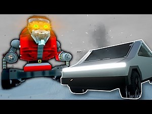 MECH SANTA IS AFTER US! - Brick Rigs Multiplayer Gameplay