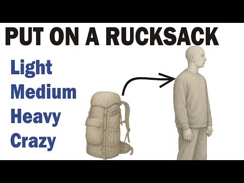 How to put on rucksack (Edited)