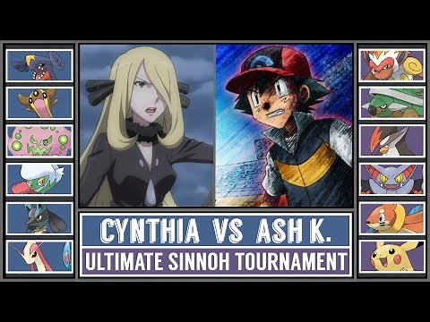 CYNTHIA vs ASH | Ultimate Sinnoh Tournament FINAL!