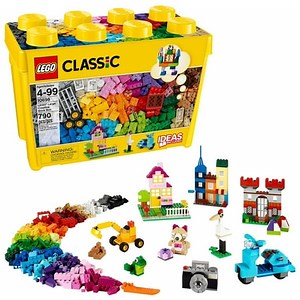 LEGO Classic Large Creative Brick Box Building Set, Toy Storage Solution for Home or Classrooms, Creative Building Toy for Kids, Boys and Girls Ages 4 and Up, 10698, LEGO® Large Creative Brick Box (10698) - Walmart.ca