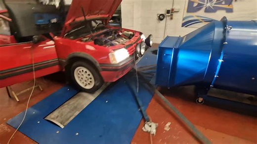 The perception of rolling roads is all power runs. However, this customer came to us with an XU10 Peugeot powered 205 on ME221. The car would not start, was a nightmare to pull away and certainly wouldn't idle. The customer had struggled for 2 years, his smile said it all when it idled with about 80 amp of draw with everything switched on. We then went on to map the whole thing including pulling 6 degrees of ignition at WOT. Motorsport Electronics Limited . | AP Racing Engines Ltd