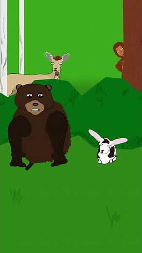 Eddie Murphy - Bear and Rabbit joke (Animated)