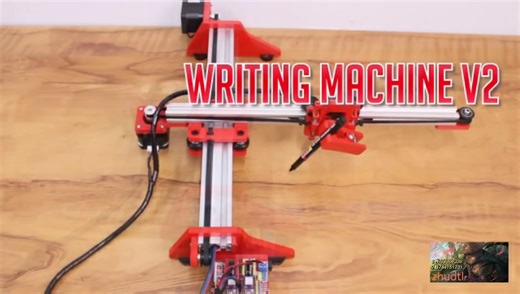 3D打印 写字机 WRITING MACHINE 制作 演示