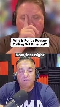 Why Is Ronda Rousey Calling Out Khamzat?