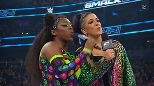 Naomi 🤝 Bayley Naomi and Bayley are up for the challenge! 👊 #SmackDown | WWE SmackDown Show