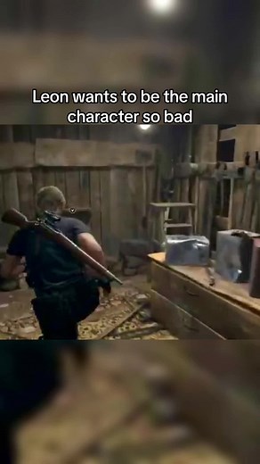 Leon Kennedy Useless Backflip Meme