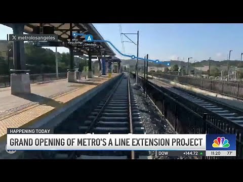 Metro opens A Line extension