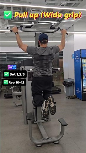 Wide Grip Pull-Ups for Beginners | Perfect Form & Tips! 💪 #shorts #pullups