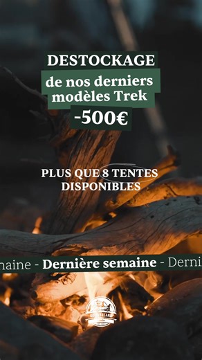 DESTOCKAGE OCTOBRE  -500 € sur notre tente Trek Prête à partir en 1 semaine, la Trek est notre tente de toit la plus compacte et légère. Tout est inclus : tente rigide, matelas, échelle, doublure thermique, tapis, lumière, sacoches…  1 490 € au lieu de 1 990 € À chacun sa tente, à chacun sa route. | GoOverland Europe | Facebook