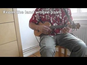 Ukulelevis: Mele Kalikimaka, Lyrics and Ukulele Chords, sing play along, in F