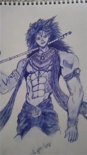 Shri Krishna drawing with$3pen #song