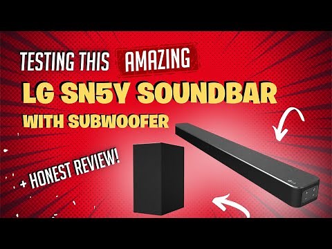 Testing This AMAZING LG SN5Y Soundbar With Subwoofer + HONEST REVIEW!