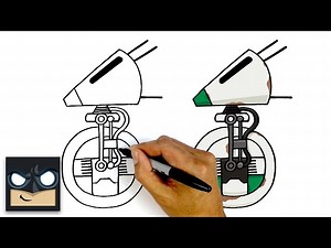 How To Draw D-O | Star Wars: The Rise Of Skywalker - Videos For Kids