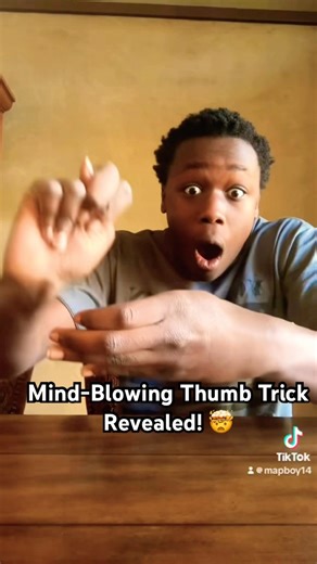 Mind-Blowing thumb Trick Revealed! 🤯