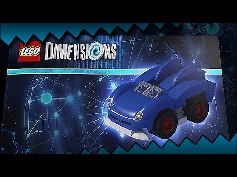 Lego Dimensions - Sonic Level Pack - Building Instructions: Sonic Speedster