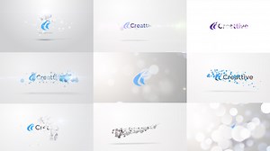 Quick Logo Sting Pack 06: Clean Particles