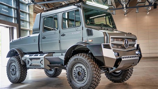 Extremes Showcar: Luxus-Unimog mit 300 PS und Karosserie-Tuning