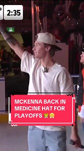 Gavin McKenna Returns to Medicine Hat for Playoffs
