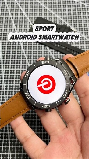 This Sport Android Smartwatch Looks Seriously Premium! #AndroidSmartwatch #SportSmartwatch