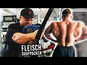 RÜCKEN AUFBAUEN FÜR OLYMPIA - FULL BACK WORKOUT
