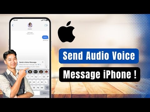How To Send Audio/Voice Message On iPhone !