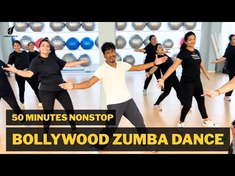 50 Minutes Nonstop Bollywood Dance Workout Video | Zumba Fitness With Unique Beats | Vivek Sir