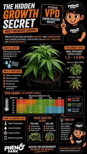 The Hidden Growth Secret: Understanding VPD (Vapor Pressure Deficit) | Plant Science Explained