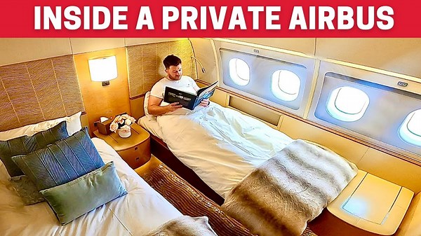 Private Airbus Tour: The Sky-High Life of a Flying Penthouse