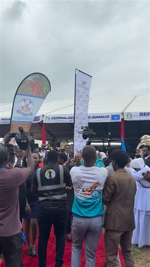 Arrival of our chief Geust Mohamed Abdi Hayir Minister for Agriculture Somalia 🇸🇴 #Eactradefair2025 | Chipukeezy