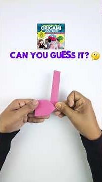 What do you think we're making?? Mystery Origami Challenge! #shorts #PaperGirls #origami