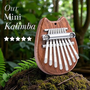 Mini Kalimba 8 Key–thumb Piano for Beginners, Wooden Mbira Meditation Instrument, Pocket Finger Piano, Spiritual Musical Gift, Sound Therapy - Etsy