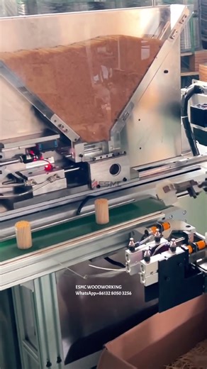 How is Toothpicks Bottle Filling Machine Working. #auto pack #toothpicks #machine