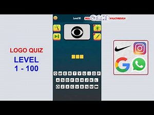 Logo Quiz Level 1 - 100 - All Answers - Walkthrough