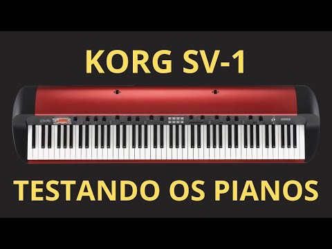 🎹 Korg SV-1: Real Piano Test | Impressive Vintage Sound