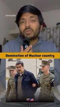 Why usa attack venezuela | Nuclear weapons fear is dominating factor in worldwar diplomacy#trending