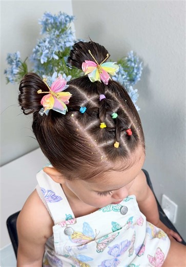 Adorable and Easy Rainbow Hairstyles for Kids