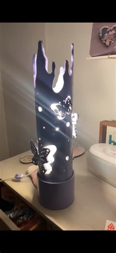 Custom Lamp W Color Changing Bulb - Etsy